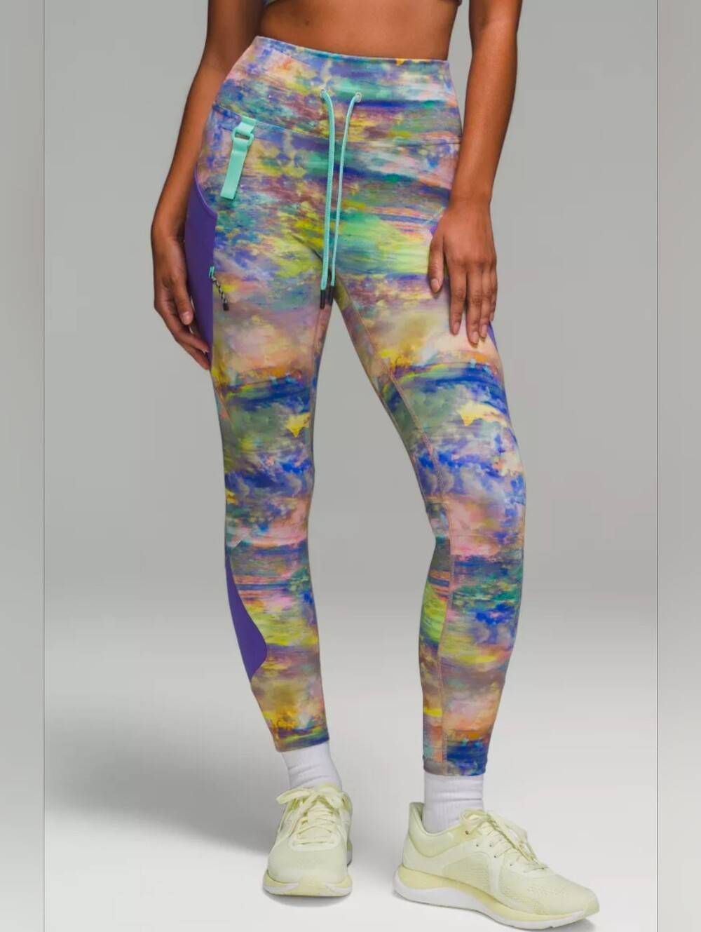Lululemon Cargo Super-High-Rise Hiking Tight 25" Altered Nature Multi Size 4